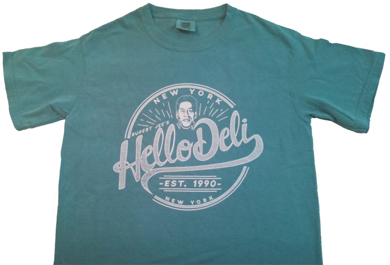 Seafoam Hello-Deli T-Shirt